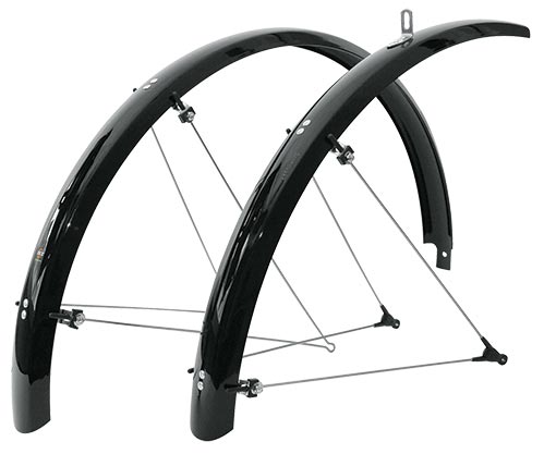 SKS Fiets Spatbordset 28 Inch / 35mm Pvc Race Zwart