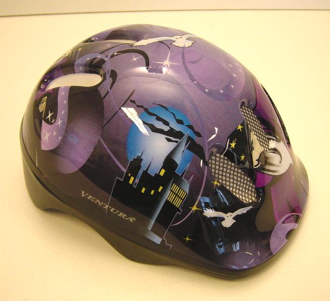 Ventura Kinderhelm Paars One Size 52-56cm