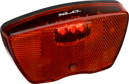 XLC Achterlicht 4031 Led Batterij 80mm