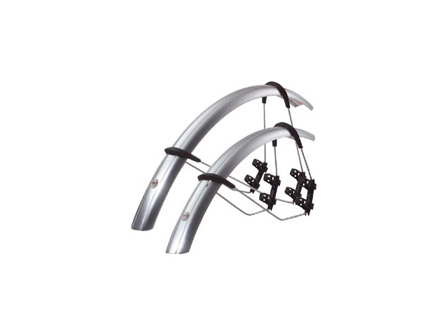 SKS Spatbord Set Raceblade XL 25-32mm breed Zilver