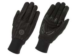 Agu Essential Handschoenen Lang Hi-Vis Zwart