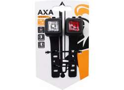 Axa Niteline 11 Verlichtingset LED Batterijen - Zwart