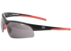 Contec 3DIM Sportbril + 2 Sets Lenzen - Zwart/Rood