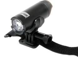 Contec Whistle Koplamp Hi-Power LED USB - Zwart