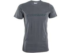 Conway T-Shirt Basic KM Grijs - S