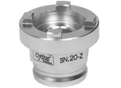Cyclus SN-20-Z Freewheel Afnemer BMX 16mm - Zilver