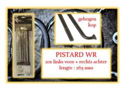 Miche Spaak Set LV/RV tbv. Pistard WR - Zwart (10)