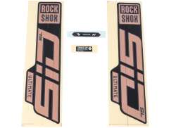 Rockshox Signatur Series Stickerset SID SL Ultimate - Koper