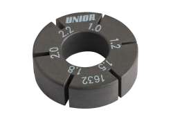 Unior Nippelspanner Flat 1.0-2.2mm - Zwart