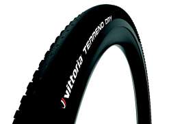 Vittoria Terreno Dry タイヤ 28 x 1.40&quot; 折り畳み可能 - ブラック/Tan