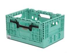 Wicked Smart Crate Fietskrat 16L - Turquoise/Zwart