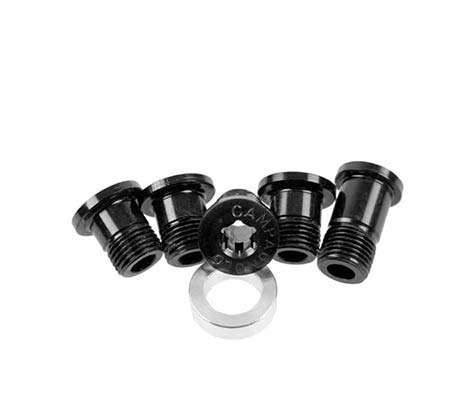 Albedel 5 stks Triple Kettingblad Bouten Schroeven Kleurrijke Disc Crankstel Moeren Kettingwiel Fit voor Racefiets Mountainbike MTB