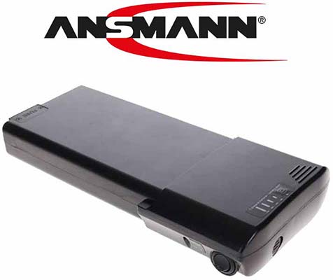 Support Batterie Ansmann Pour VAE - Cage Arrière 36V - Compatible 9/10,4/13/14Ah