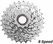 8速山地自行车飞轮