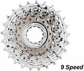 9速山地自行车飞轮