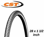 CST 28 x 1 1/2 Inch Bicycle Tire