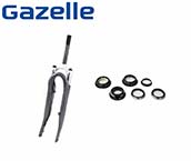 Gazelle Bicycle Fork & Headset