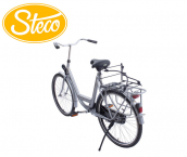 Steco Hinten auf dem Fahrrad