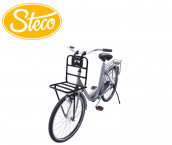 Steco Vorne auf dem Fahrrad