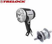 Trelock Headlight Hub Dynamo