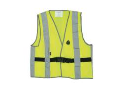 4-ACT Odrážející Safety Vest Yellow