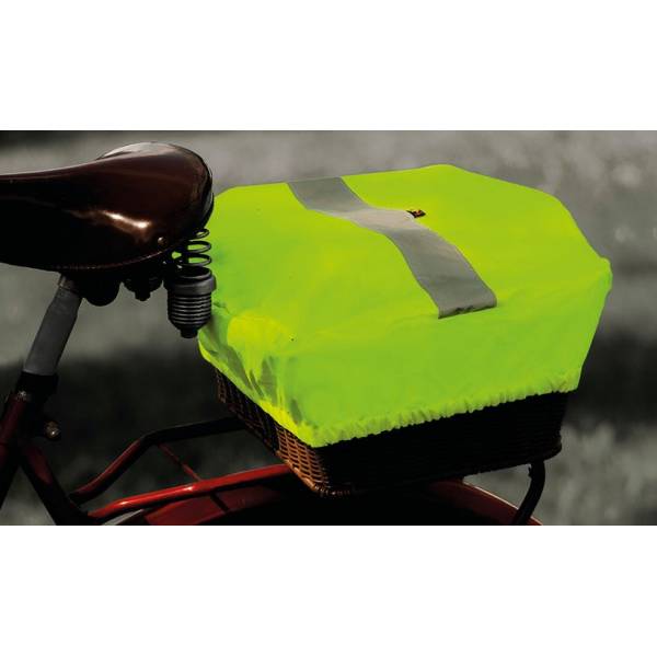 Pluie Protection Pour Vélo Paniers-de pluie en Jaune Fluo