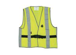 4-ACT R&eacute;fl&eacute;chissant Safety Gilet/Maillot De Corps Yellow