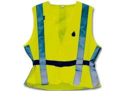 4-ACT Reflectante Safety Chaleco Yellow