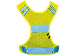 4-ACT Reflekterende Sikkerhet Refleksvest - St&oslash;rrelse M/42cm