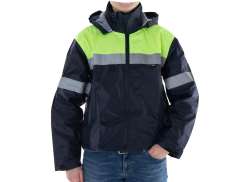 4-ACT Reflex Veste De Pluie Blue/Yellow