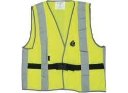 4-Actevo Catarifrangente Vrijetijds Gilet Dimensione XL 70cm Ampio 65cm Lungo