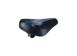 Abigail Fit Comfort Bicycle Saddle Incl. Saddle Clamp - Bl