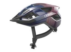 Abus Aduro 3.0 Led Casco Ciclista Morado Waves - L 58-62 cm