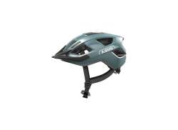 Abus Aduro 3.0 LED Cycling Helmet Glacier Blue - L 58-62 cm