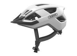 Abus Aduro 3.0 Led サイクリング ヘルメット Polar ホワイト Polar White