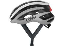 Abus AirBreaker Cycling Helmet Silver/White - S 51-55 cm