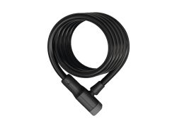 Abus Booster 케이블 자물쇠 180cm 12mm - 블랙