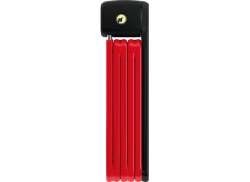 Abus Bordo Lite 6055 Folding Lock 85cm - Red/Black