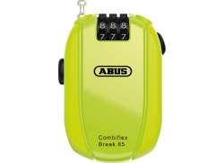 Abus Combiflex Breakcode Yhdistelmälukko 85cm - Neon Keltainen