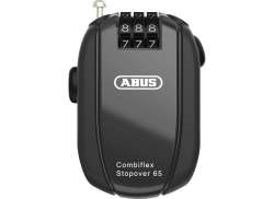 Abus Combiflex StopOver 번호 자물쇠 65cm - 블랙
