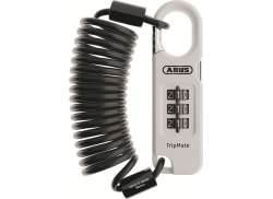 Abus Combiflex Tripmate Cable Lock 180cm - White