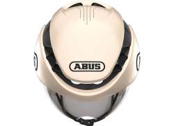 Abus GameChanger TRI サイクリング ヘルメット シャンパン ゴールド - L 56-61 cm