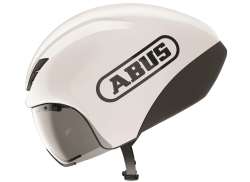 Abus GameChanger TT 1.1 Capacete De Ciclismo Shiny Branco - M 54-58 cm