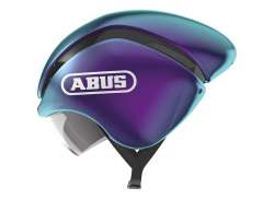 Abus GameChanger TT 骑行头盔 Flip 触发器 紫色 - L 58-61 厘米