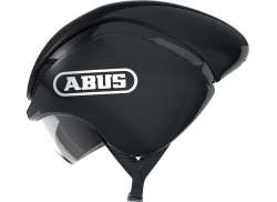 Abus GameChanger TT サイクリング ヘルメット Shiny Black