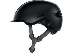 Abus Hud-Y Ace Capacete De Ciclismo Led Velvet Black