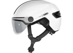 Abus Hud-Y Ace Capacete De Ciclismo Shiny Branco - S 51-55 cm