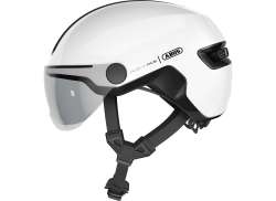 Abus Hud-Y Ace Cycling Helmet Shiny White