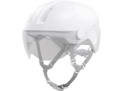 Abus Hud-Y Ace Cycling Helmet Pure White - L 57-61 cm