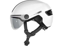 Abus Hud-Y Ace Cycling Helmet Shiny White - L 57-61 cm